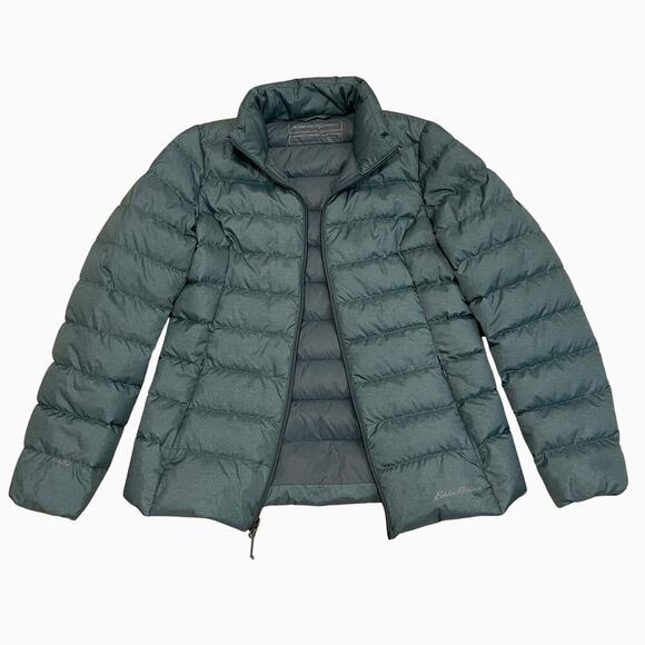 Eddie Bauer S Down Puffer JacketCirrusLite EB650 Atlantic Blue NWOT NEW